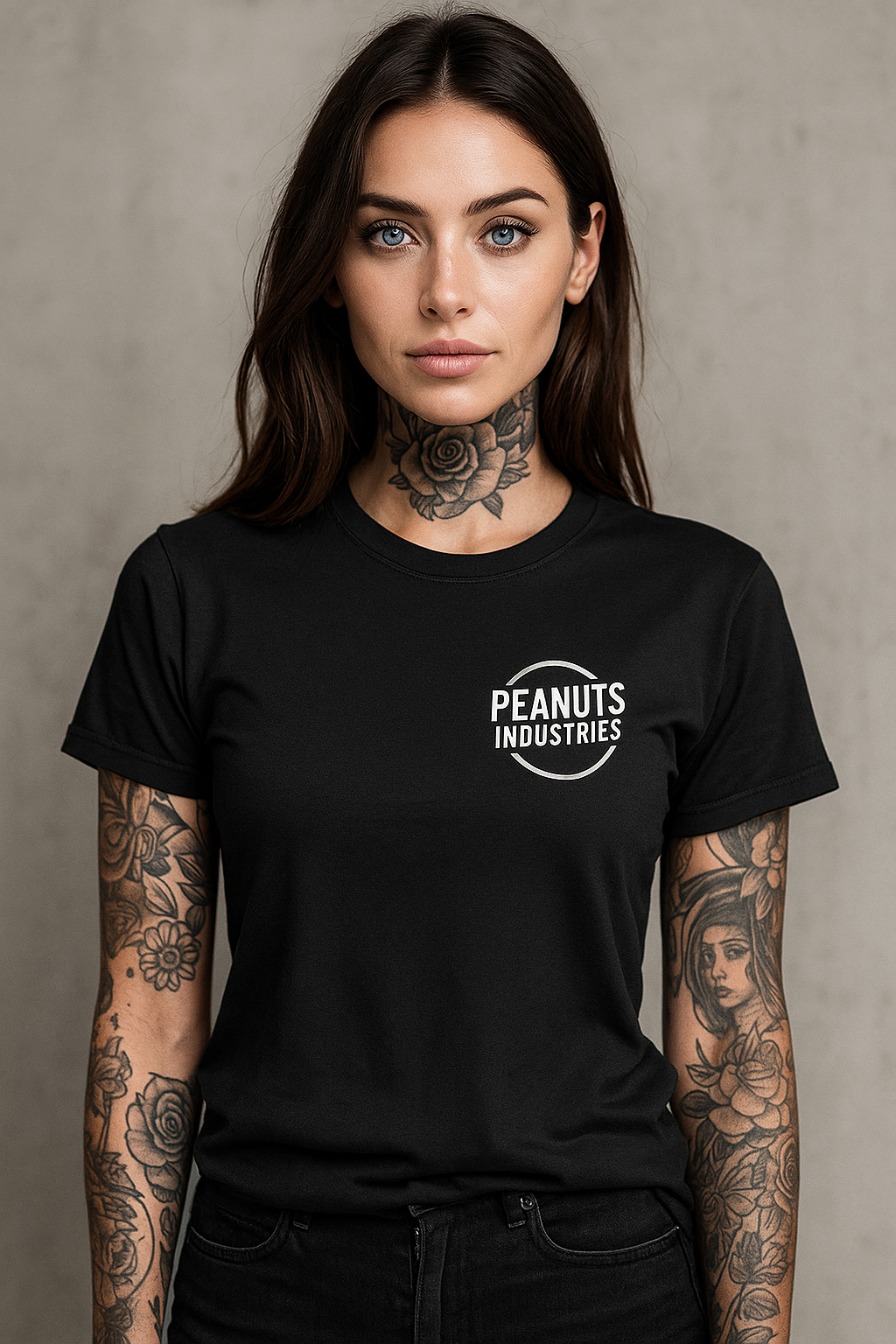 Peanuts Industries-  Classic white logo