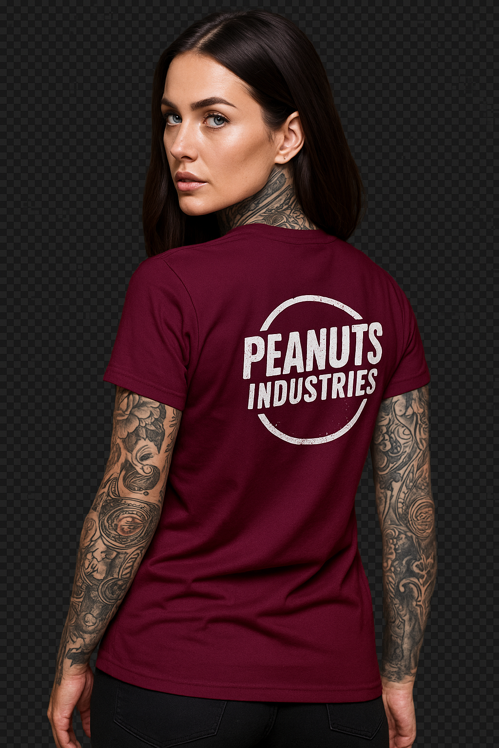 Peanuts Industries-  Classic white logo